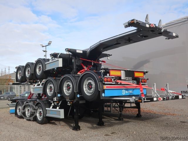 Semirremolque con caja intercambiable D-Tec VCC-01/FT-LS-S Flexi / Multi ADR SAF 20-45