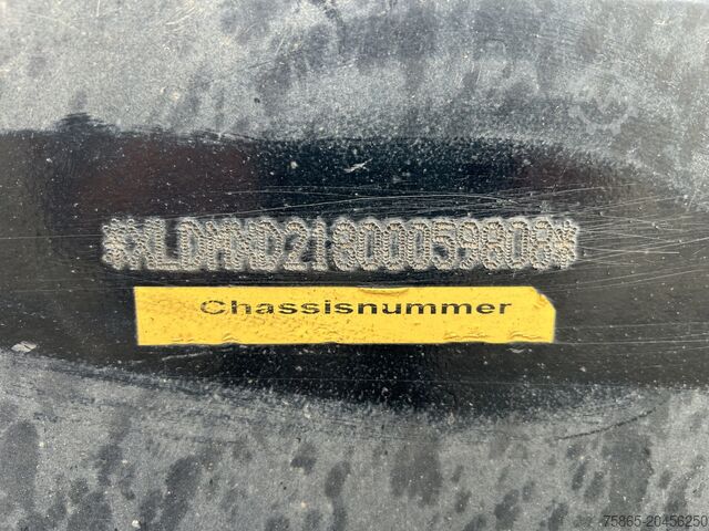 Przesuwne plandeki Pacton MXD 218 / Curtainside Trailer / BPW Drum / Wipk...