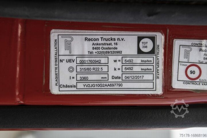 Hook arm system VOLVO FM/FH 430-HIAB MULTILIFT XR26S - euro 5