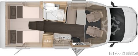 Semi-integrated camper Knaus Van TI Plus 650 MEG Platinum Selection * TraumMobil*Automatik*Allrad*