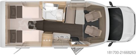 Semi-integrated camper Knaus Van TI Plus 650 MEG Platinum Selection * TraumMobil*Automatik*Allrad*