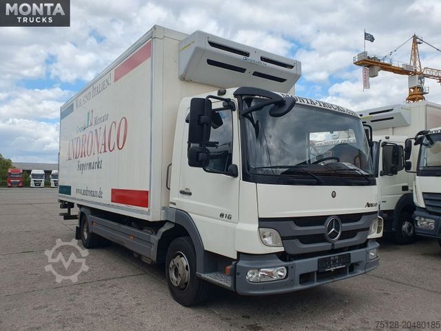 Refrigerator body van MERCEDES-BENZ Atego 816L, Kühlkoffer, Euro5, Klima, LBWTüv
