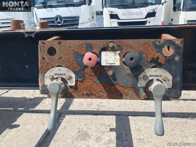 Naczepa podwoziowa wymienna KRONE AZW 18 Anhänger, BDF Lafette, BPW, 2xStück