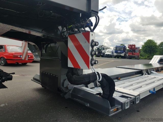 Tieflader-Sattelauflieger EBERT TLS 55 ATV / Tele / 39,5to Nutzlast