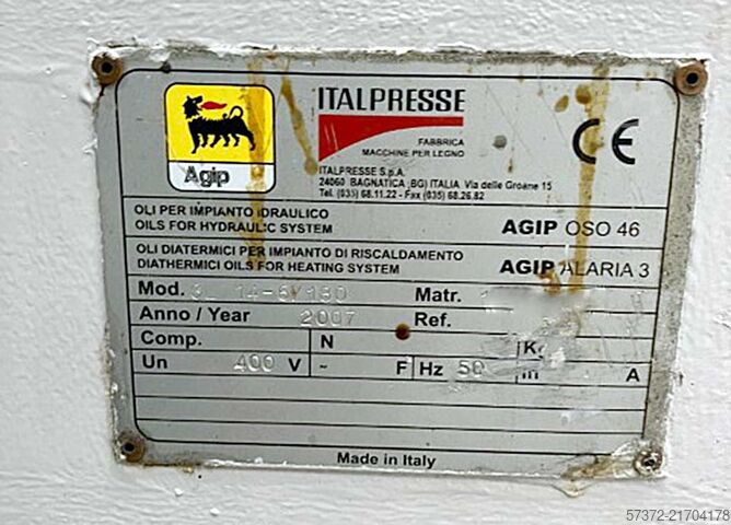 Parça şekillendirme presi Italpresse GL 14-6/180