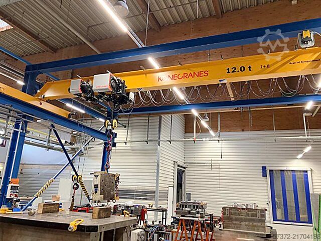 çift kirişli köprülü vinç Konecranes CXT 12t