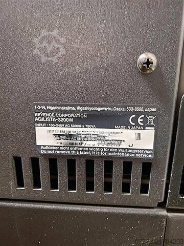 3 boyutlu yazıcı Keyence Agilista-3200W