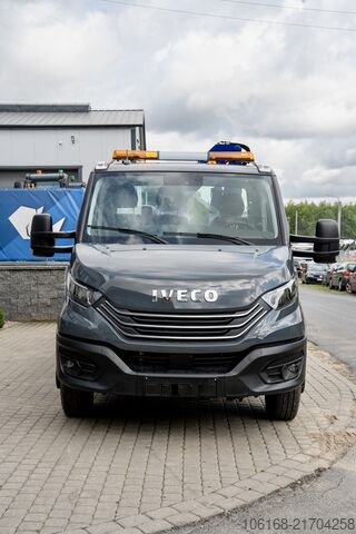 Furgon z żurawiem samochodowym Iveco Daily 70C18 Kran Hyva Pritsche 5 m