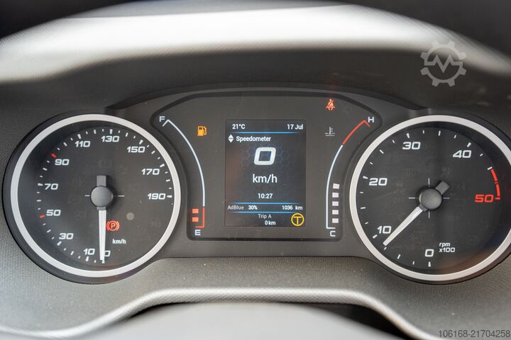 Furgon z żurawiem samochodowym Iveco Daily 70C18 Kran Hyva Pritsche 5 m