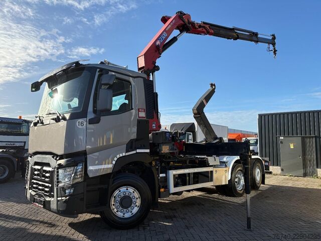 System ramion hakowych Renault C440 + HMF 2320 K3-- 3X EXT. + 6X2/4 HYDRO DRIV...