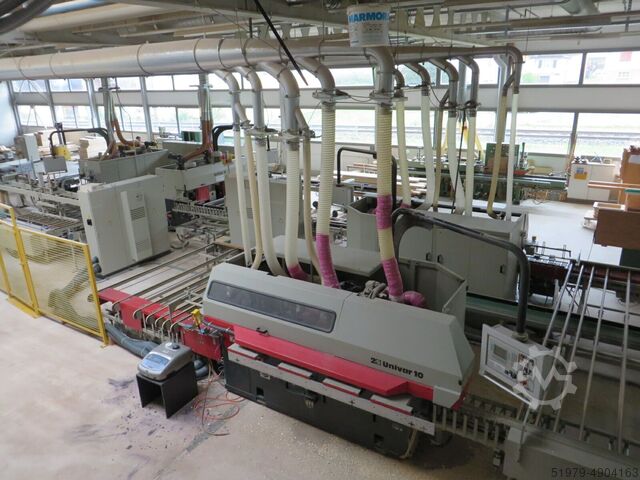 Automatische raamproductielijn Weinig UC Matic Weinig Unimat 23EL + Unitec 10 + Univar 10 + Au