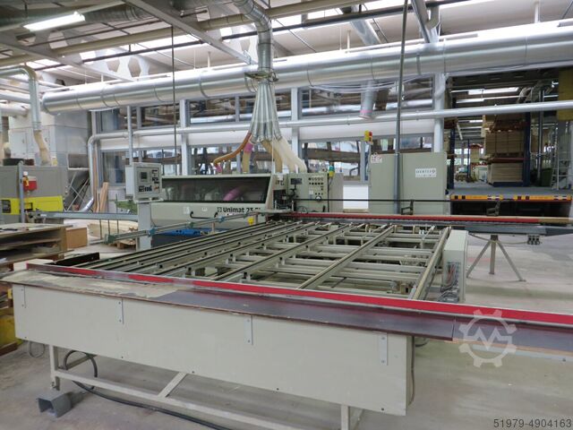 Automatische raamproductielijn Weinig UC Matic Weinig Unimat 23EL + Unitec 10 + Univar 10 + Au