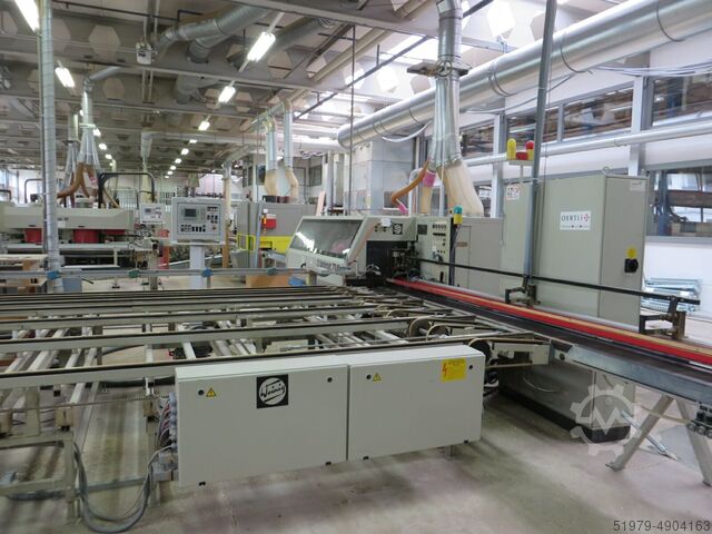 Automatische raamproductielijn Weinig UC Matic Weinig Unimat 23EL + Unitec 10 + Univar 10 + Au