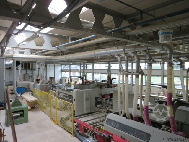 Automatische raamproductielijn Weinig UC Matic Weinig Unimat 23EL + Unitec 10 + Univar 10 + Au
