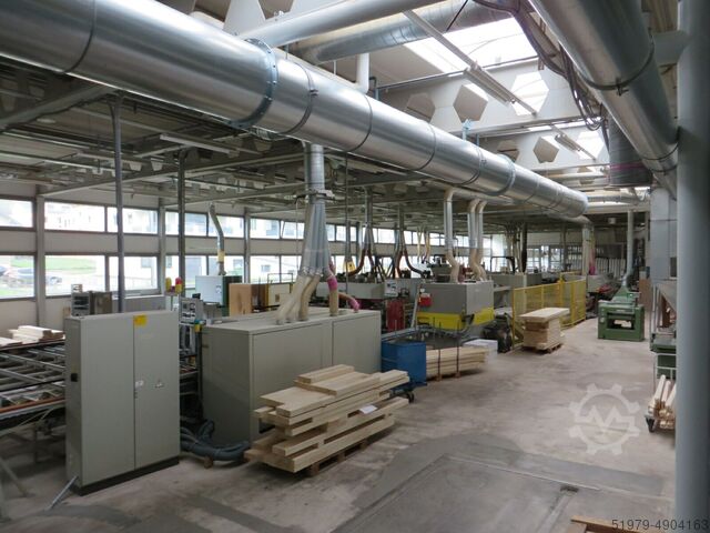 Automatische raamproductielijn Weinig UC Matic Weinig Unimat 23EL + Unitec 10 + Univar 10 + Au