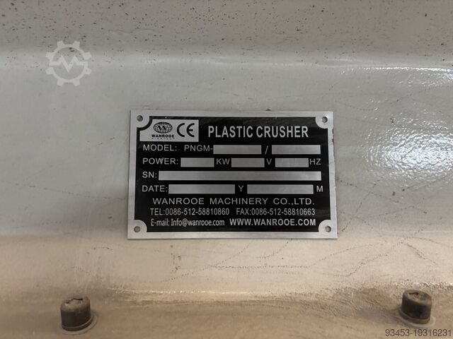 Complete slijplijn Wanrooe Machinery