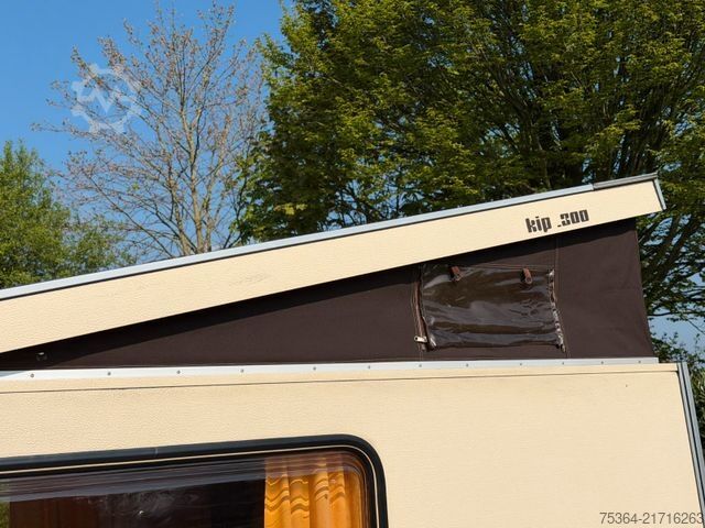 Lakókocsi KIP KOMPAKT KK 300 HUBDACH + HINTERTÜR