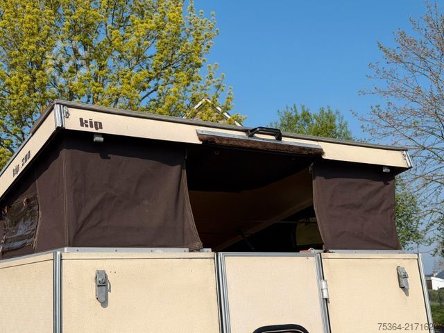 Lakókocsi KIP KOMPAKT KK 300 HUBDACH + HINTERTÜR