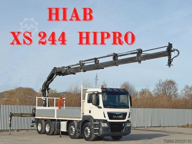 Autolaadkraan MAN TGS 35.440 * HIAB XS 244 HIPRO +FUNK / 8x4