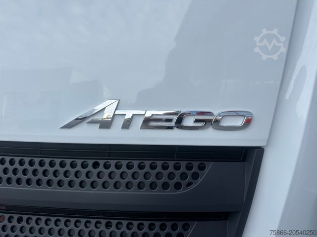 Flatbed truck with tarp MERCEDES-BENZ 1321 L Atego3 Tautliner Euro6 Klima