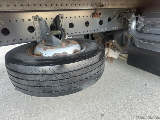 Flatbed truck with tarp MERCEDES-BENZ 1321 L Atego3 Tautliner Euro6 Klima