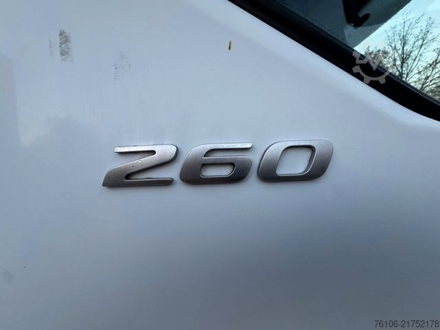 Koelwagen DAF LF 16.260 Tiefkühlkoffer mit Ladebordwand