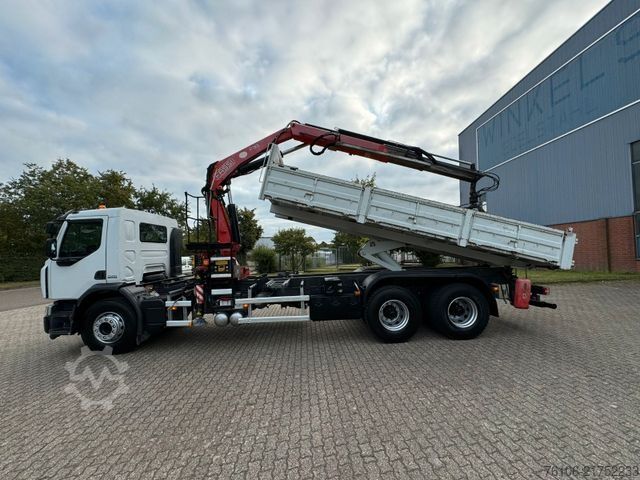 Macara montată pe camion RENAULT Premium Lander 310.26 6x4 Kipper /Kran