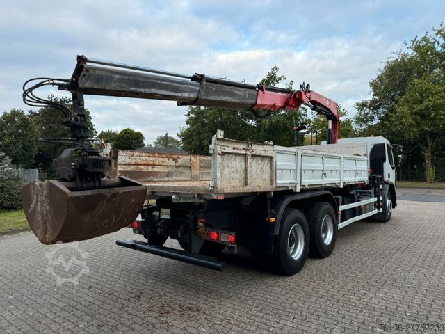 Macara montată pe camion RENAULT Premium Lander 310.26 6x4 Kipper /Kran