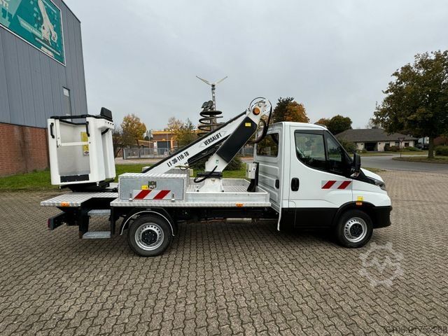 Podnośnik koszowy na samochodzie ciężarowym IVECO Daily 35S14 Hubarbeitsbühne Versalift 11,2 Meter