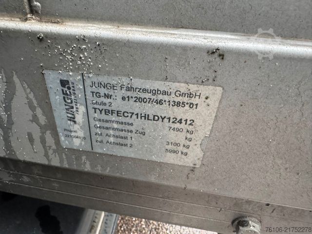 Furgão fechado FUSO Canter 7C18 Koffer mit Ladebordwand *Klima*