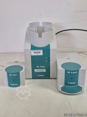 Metrohm 852 Tiranda Titration System Metrohm 852