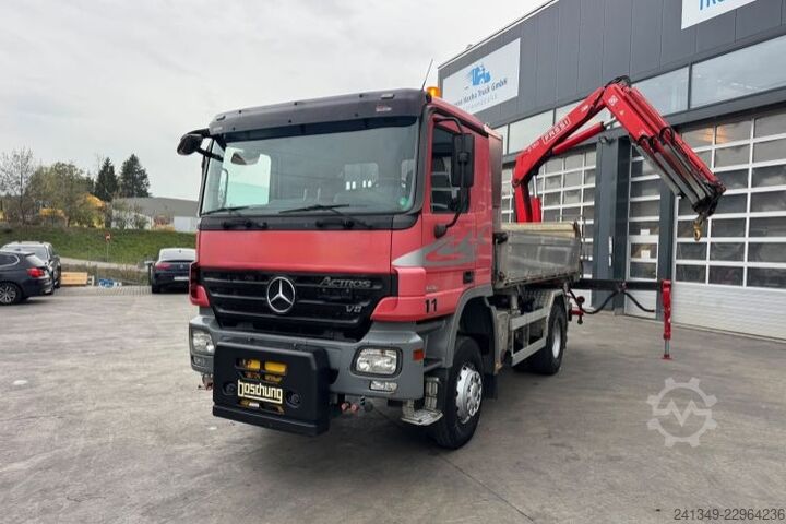 Camião basculante MERCEDES-BENZ Actros 2050 V8 4x4