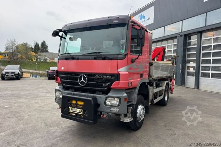 Camião basculante MERCEDES-BENZ Actros 2050 V8 4x4