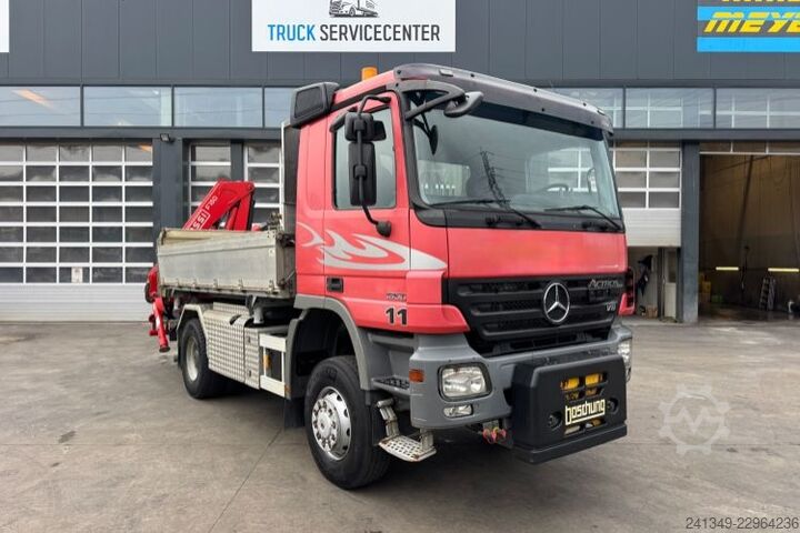 Camião basculante MERCEDES-BENZ Actros 2050 V8 4x4
