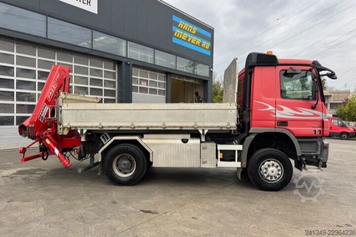 Camião basculante MERCEDES-BENZ Actros 2050 V8 4x4