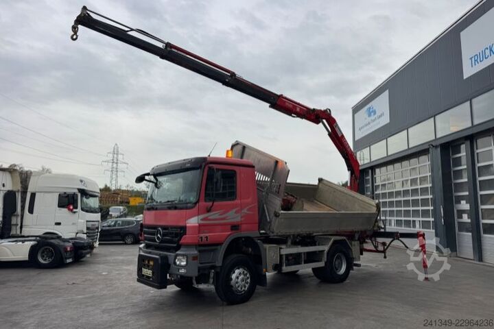 Camião basculante MERCEDES-BENZ Actros 2050 V8 4x4
