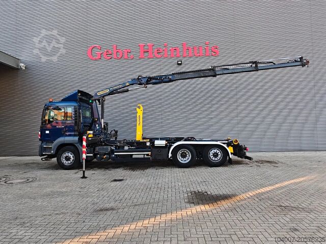 Hook arm system MAN TGS 26.400 6x2 Palfinger PK 12502 SH + 20 Tons ...