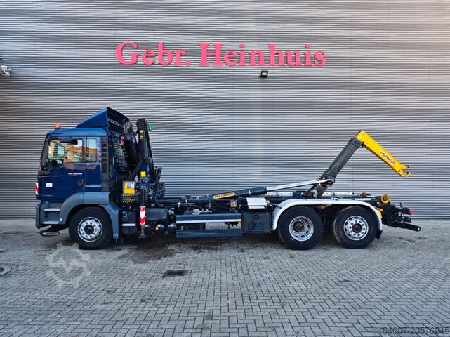 Hook arm system MAN TGS 26.400 6x2 Palfinger PK 12502 SH + 20 Tons ...