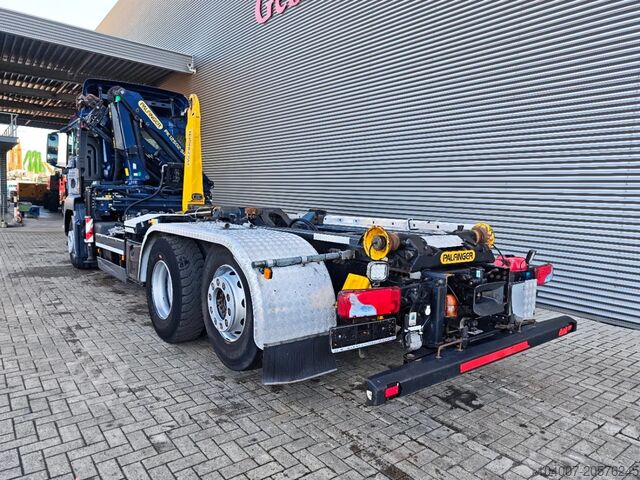 Hook arm system MAN TGS 26.400 6x2 Palfinger PK 12502 SH + 20 Tons ...