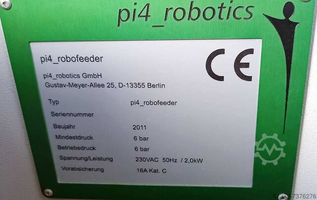 Alimentação pi4_robotics pi4_robofeeder