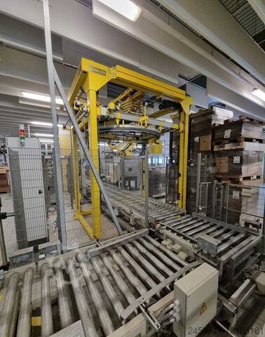 Robot + paletizador + enfardadora Kettner / Krones Robogrip / LPM