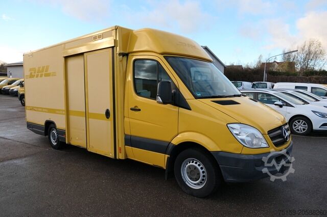 Skåpbil mercedes-benz SPRINTER 310 CDI MAXI EURO-5 KOFFER REGALE KAMERA DURCHGANG