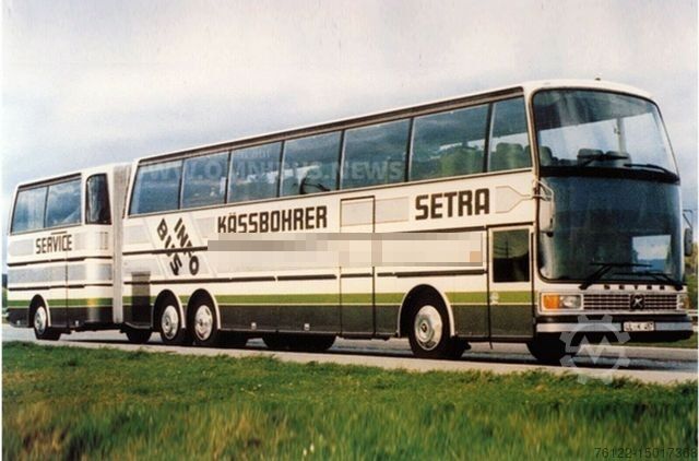 Articulated bus SETRA SG 221 HDS/Einzelstück/Messebus/Infobus