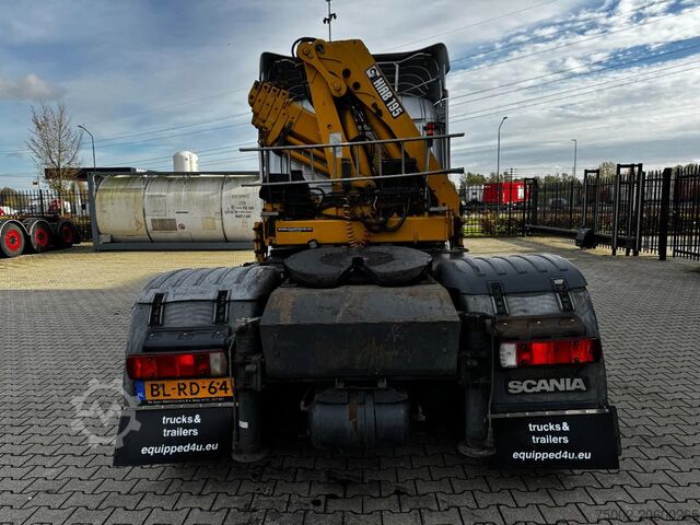 Vrachtwagen met kraan Scania P114-340 + HIAB 19-5 crane + remote / Euro-3 / ...