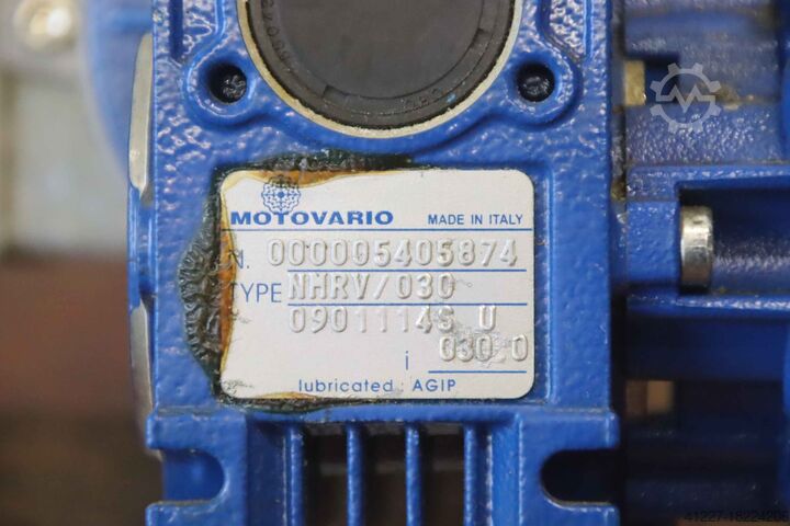 Getriebemotor 0,12 kW 45 U/min Motovario NHRV/ 030  63A-4