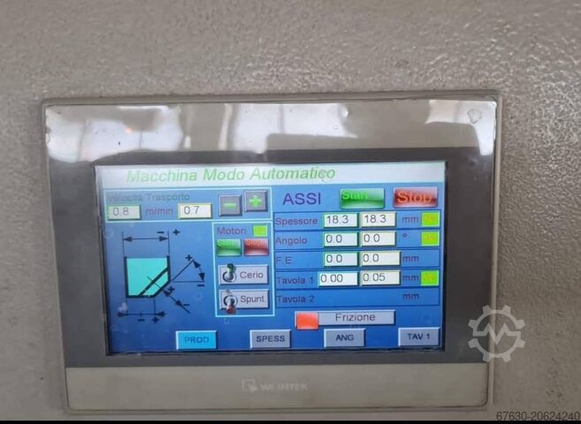 μηχάνημα λείανσης γυαλιού SCHIATTI SME 10