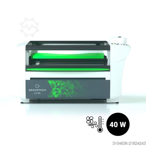 Máquina de grabado Gravotech LS100 CO2 Lasergravierer, 40 Watt,