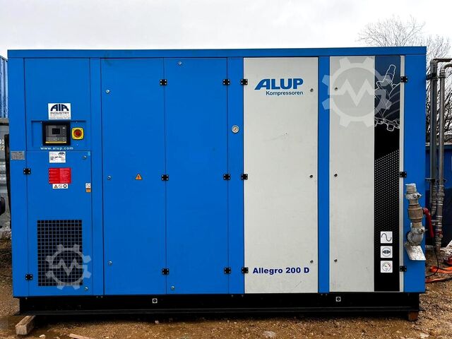 κοχλιοειδής συμπιεστής ALUP Allegro 200 + ER W (200 kW, 36 m³/min)