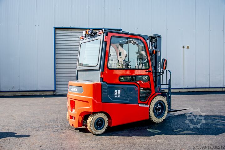 Heftruck 3t 4,8m sideshift cabine Mima MK 30