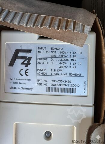 Frequency converter, various models KEB F5